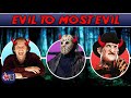 Slasher Movie Villains: Evil to Most Evil 🔪