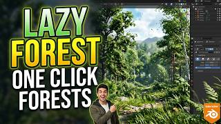 Lazy Forest V2 Generator Pre-Animated Forests 🌳  JUST ONE CLICK Trees🌲 & Plants Assets🌿: Part 1