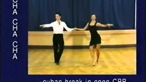 Cha cha dance steps 25  Cuban break in Open CPP