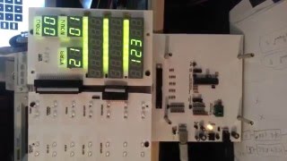 Apollo Guidance Computer - Human Machine Interface - First test