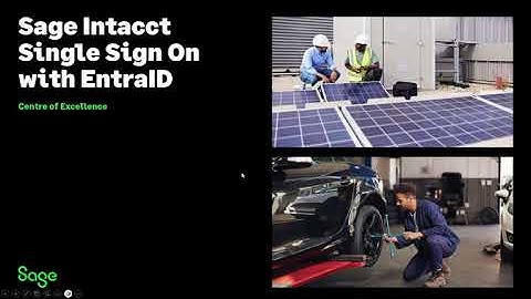 Sage Intacct - Single Sign On with EntraID