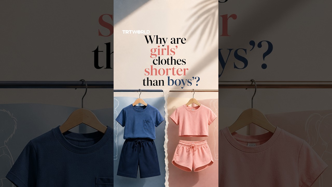 Why are girls’ clothes shorter and more revealing than boys’ clothing?