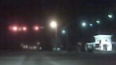 Morgan St. / Albertson Pkwy at night