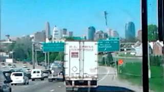 Going down cut in the hill. Covington ky. 75 North