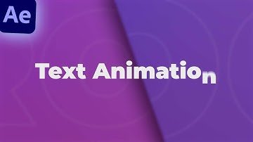 Title Animation in Adobe After Effects 2023