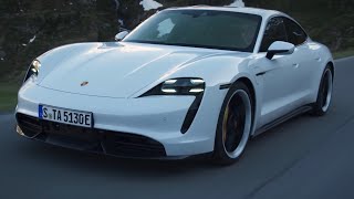 PORSCHE TAYCAN Turbo S (2020) – crazy ELECTRIC SOUND driving, first look \& price