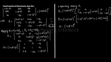 Solution of determinant without expanding / NCERT Ex. 4.2 Question 12 (part 1)