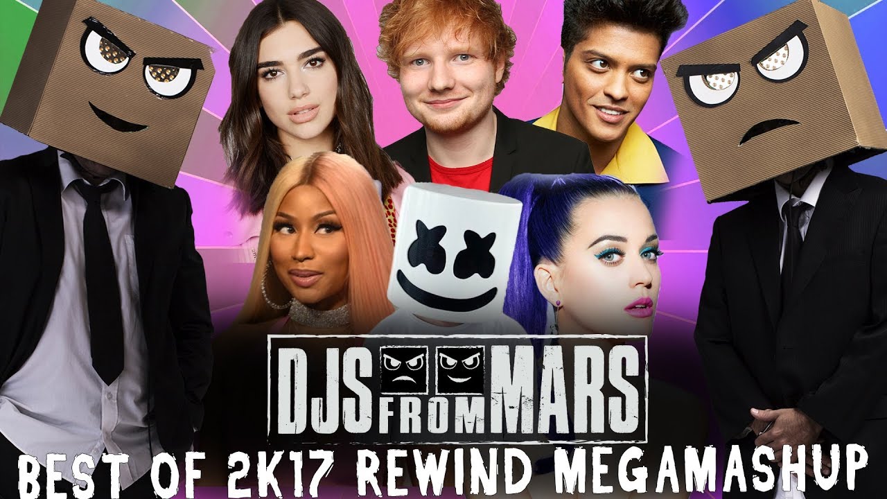 Djs From Mars - Best Of 2017 Rewind Megamashup - 40 tracks in 5 minutes