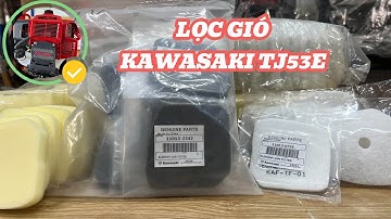 Lọc gió Nỉ + Mút máy cắt cỏ Kawasaki TJ53E (đủ loại)