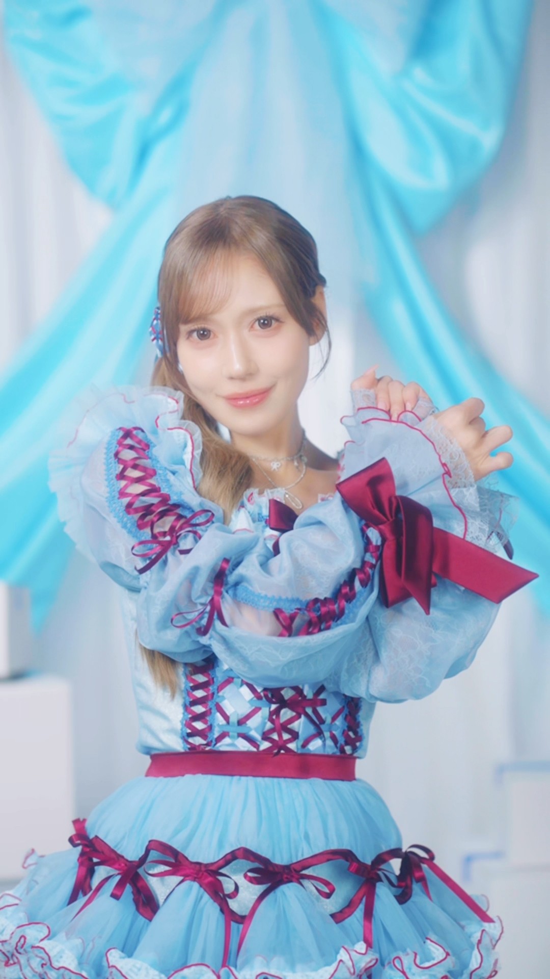 4/1発売 20thシングル #劇薬中毒 歌唱衣装 Dance ver.🩵❤️#イコール