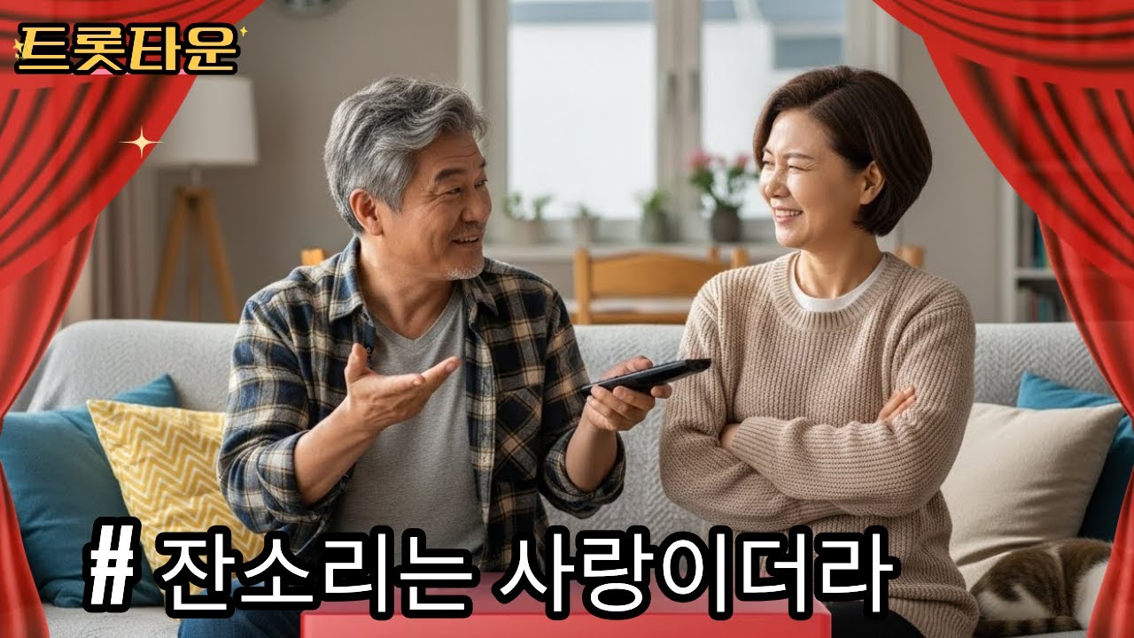 잔소리는 사랑이더라 /로맨스트로트/부부노래/흥트로트/생활가요/사랑노래