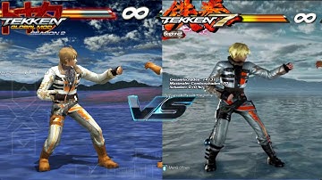 LEO COMBOS Tekken 7 vs Tekken GLOBAL MOD | Swoarang