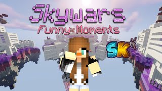 Skykingdoms l Skywars Funny Moments l I KEEP FALLING OFF!!