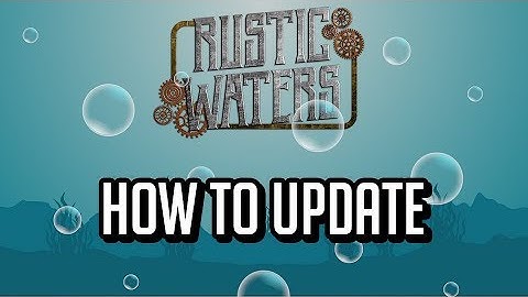 Seablock Rustic Waters - How To Update (Fix Update Error)