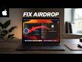 How to Fix AirDrop Not Working on macOS by Signing Out of iCloud