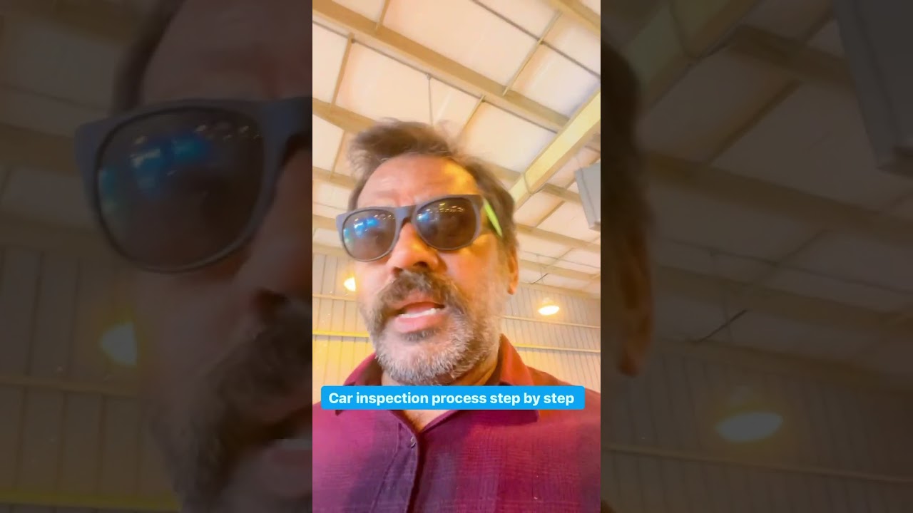 Car inspection step by step process