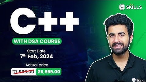 C++ DSA PW Skills Course Coupon Code 💯 Maximum Discount With Proof @PhysicsWallah ।