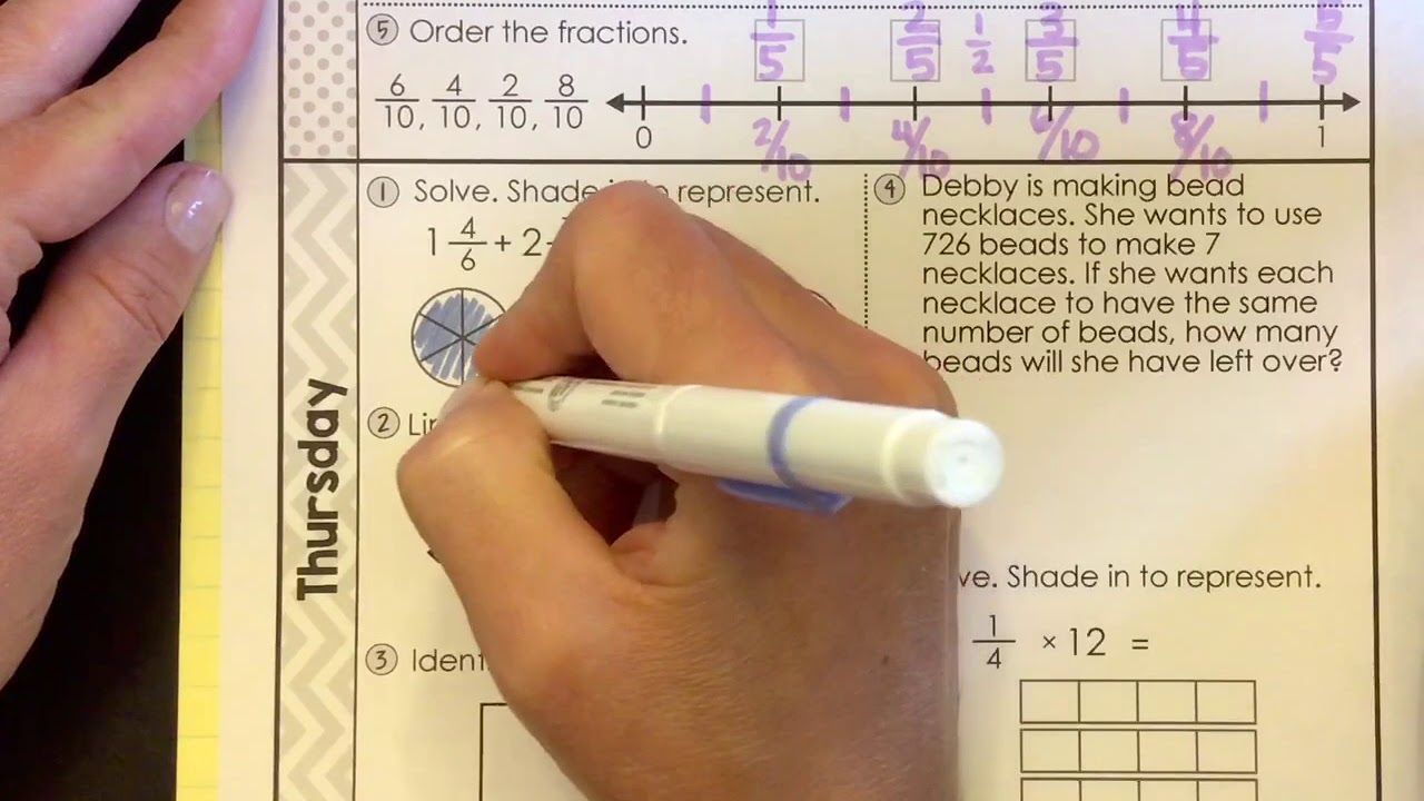 5-a-Day Math: Week 12: Thursday - YouTube