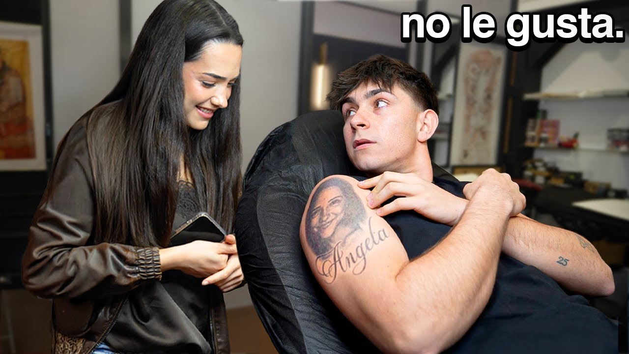 Me he Tatuado la Cara de mi Novia!