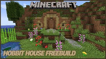 Hobbit Hole Freebuild | Minecraft Freebuilds Ep. 2