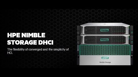 HPE Nimble   DCHI