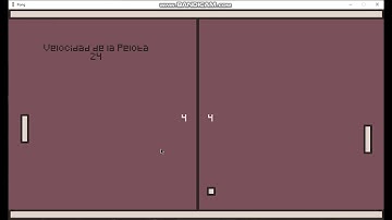 I made a copy of Pong with Pygame
