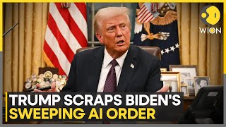 Donald Trump Scraps Biden's Sweeping AI Order Resetting Regulations | World News | WION