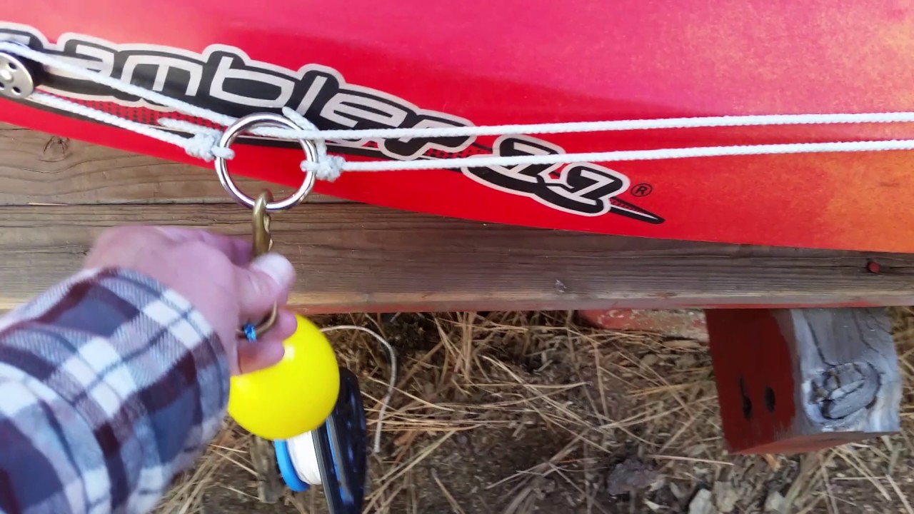 Anchor trolly, anchor line management and deploy button up. YouTube