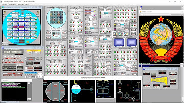 RBMK-1000 Chernobyl Nuclear Reactor Simulator Tutorial