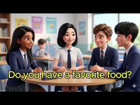 [Day100English] Day6.  Introducing My Favorite Food.#day100english #영어회화 #AI영어회화 #생성형AI #소셜임팩트
