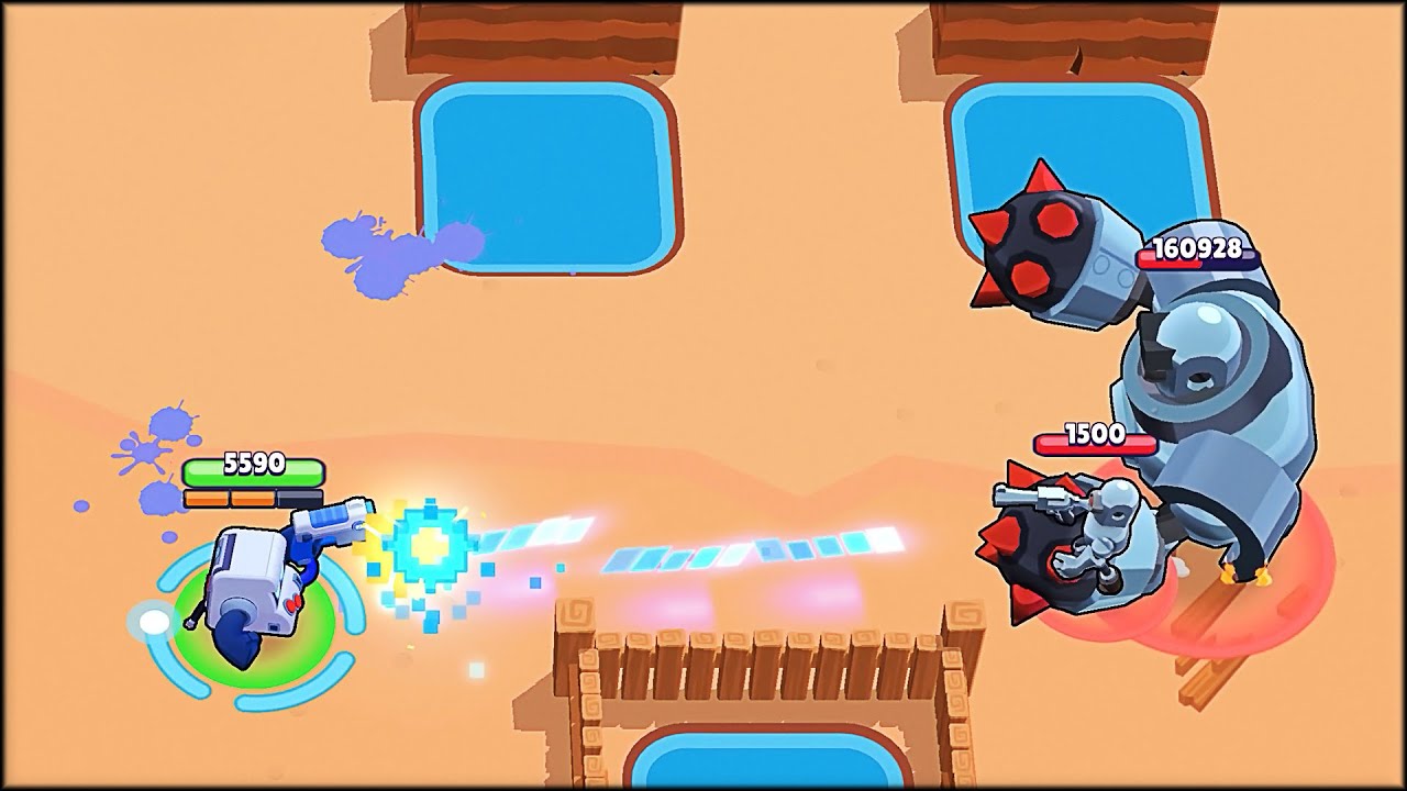 Brawl Stars - Boss Fight: Danger Zone - Brawler: 8 Bit ...