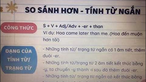 Cấu trúc tiếng anh so sánh năm 2024