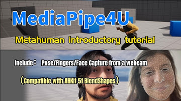MediaPipe4U: Metahuman motion capture and face capture