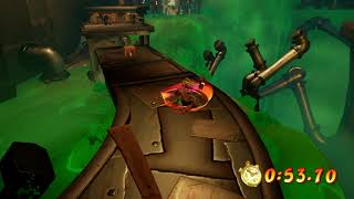 #35 Nitro Processing - Developer Time Trial: Purple Relic (1:59.33)-CrashBandicoot4: It's About Time