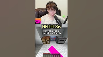 World record speedrun #camman18minecraft #minecraft #minecraftshorts