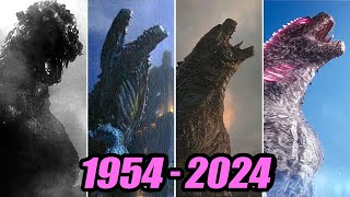 Evolution of GODZILLA roar | 1954-2024