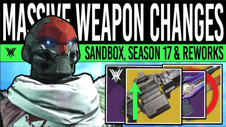 Destiny 2: MASSIVE WEAPON UPDATE! Huge BUFFS, Glaive Rework, Exotic Nerfs, Flinch Stat.. (Huge TWAB)