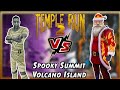 Barry Bones Mummy VS Santa Volcanic | Spooky Summit VS Volcano Island Temple Run 2