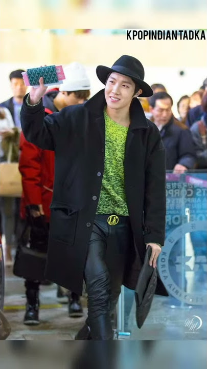 bts Jhope airport fashion whatsapp status