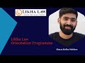 Likha law  likha law orientation programme by shayas rafiya moideen