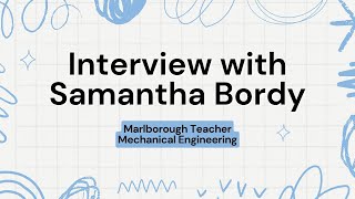 Interview With Mechanical Engineer Samantha Bordy - Swenext La
