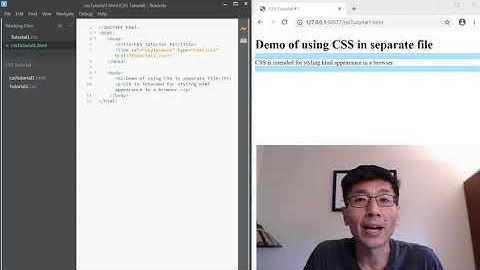 CSS Tutorial 1: Introduction to Cascading Style Sheets