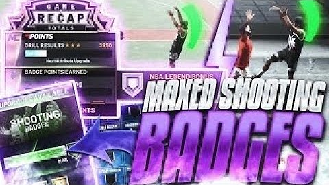 NBA2K20 |THESE SHOOTING BADGES TURN MY LOCKDOWN INTO A SHARP Best Jumpshot ! Best Build !