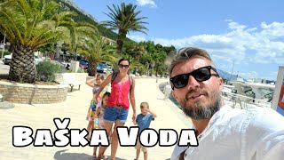 Baška Voda - taka jaka jest / plaża marina deptak / Chorwacja 2023