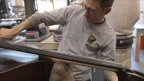 Upton Bass - Double Bass Setup at the UB Workshop