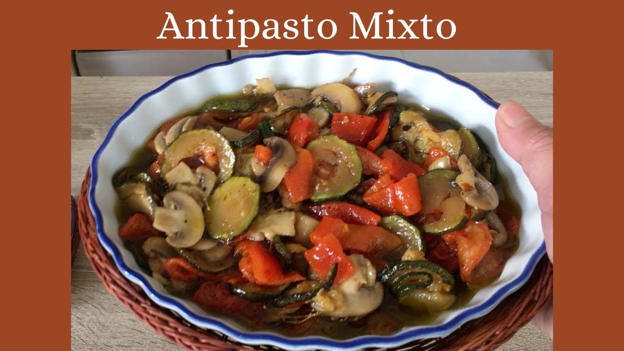 Cómo preparar un Antipasto con Tomates Secos YouTube