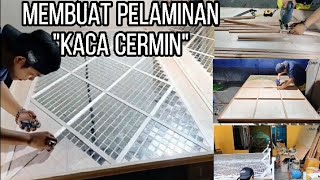 MEMBUAT PELAMINAN KACA ~ DEKORASI PENGANTIN MEWAH