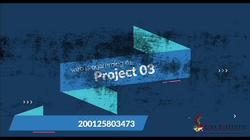 User Registration|Search / MySQL/JavaScript (AJAX) | Janidu Chamika | Java Institute |Semester 01 |