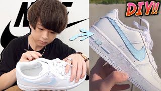 NIKE エアフォース1 リペイント