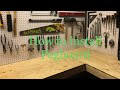 How To Install Pegboard / Ultimate Workbench Upgrade